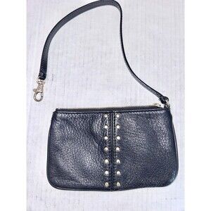 Michael Kors black leather pouch